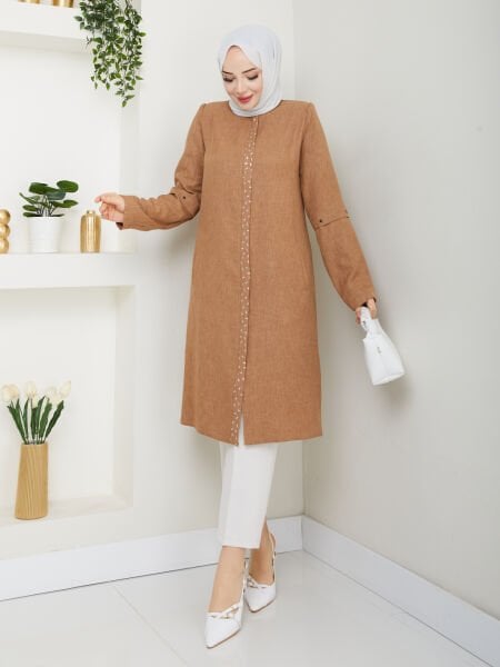 Sofya Keten Kumaş Kap